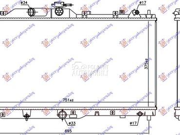 HLADNJAK MOTORA 1.5 D DIZEL (3 za Mazda CX-3 od 2015. do 2019. god.