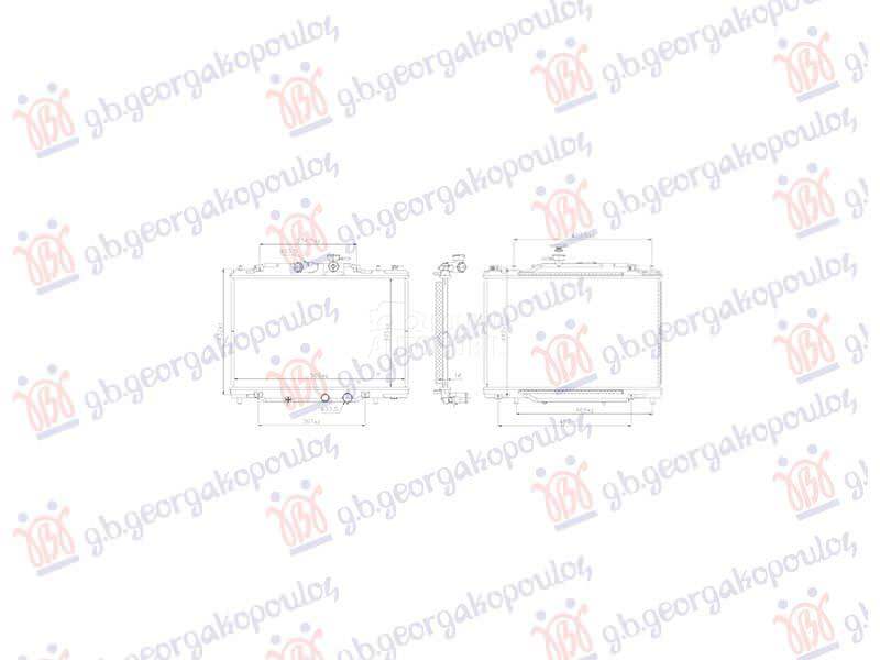 HLADNJAK MOTORA 1.5 BENZIN/HIB