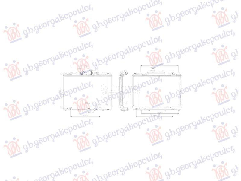 HLADNJAK MOTORA 1.5 BENZIN/HIB