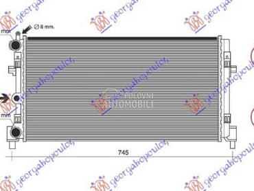 HLADNJAK MOTORA 1.0 BENZIN za Volkswagen Polo od 2017. do 2021. god.