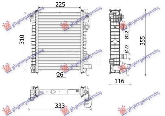 HLADNJAK MOTORA DODATNI