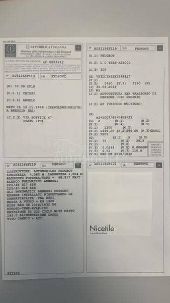 Peugeot 308 1.5HDI ALLURE-T O P