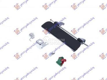 KVAKA GEPEK VRATA CRNA za Mitsubishi L200 od 2010. do 2015. god.