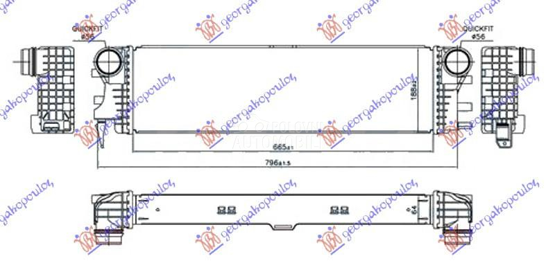 HLADNJAK INTERKULERA 2.2 (114-