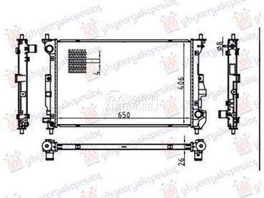 HLADNJAK MOTORA 1.4... za Suzuki Vitara od 2015. do 2019. god.