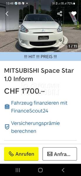 Mitsubishi Space Star S.P.O.R.T