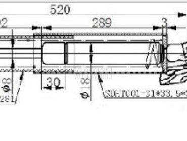 AMORTIZER GEPEK VRATA (521L-76 za Mercedes Benz GL Klasa od 2006. do 2012. god.