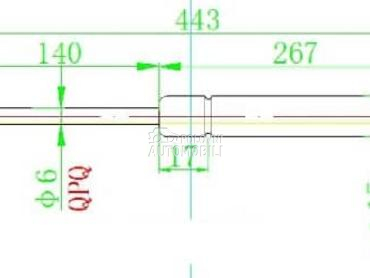 AMORTIZER GEPEK STAKLA 160... za Jeep Grand Cherokee od 2011. do 2014. god.