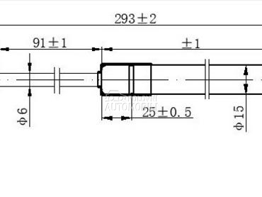AMORTIZER GEPEK VRATA... za BMW Serija 5 od 2003. do 2010. god.