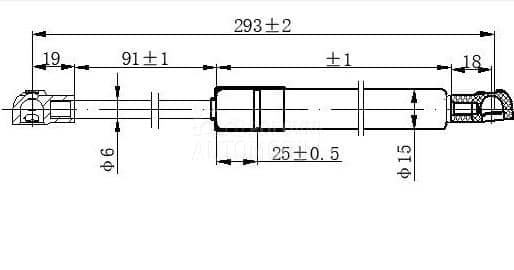 AMORTIZER GEPEK VRATA...