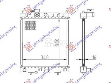 HLADNJAK MOTORA... za Nissan Micra od 1992. do 1998. god.