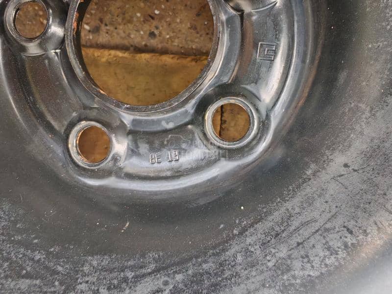 Čelične felne  15" 5 x 100