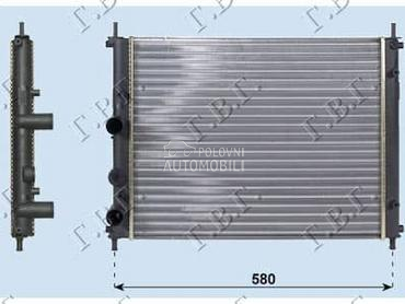 HLADNJAK MOTORA 1.6i16V ()... za Fiat Multipla od 1998. do 2004. god.