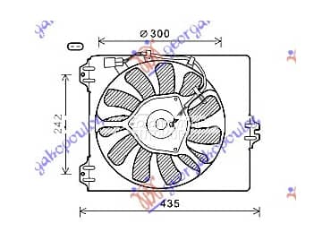VENTILATOR (1.9 JTD-DDiS) za Suzuki SX4 od 2007. do 2013. god.
