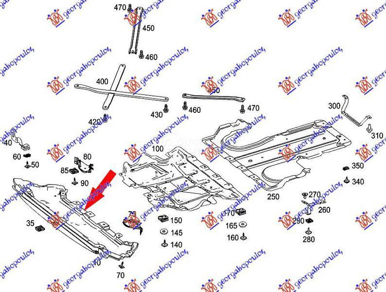 ZASTITA MOTORA PLASTICNA (AMG-
