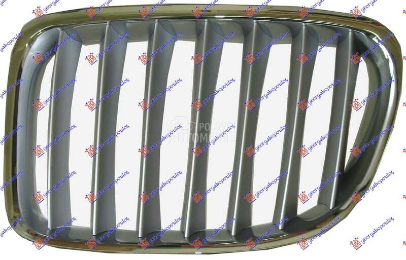 PVC MASKA HROM/SREBRNA Levo