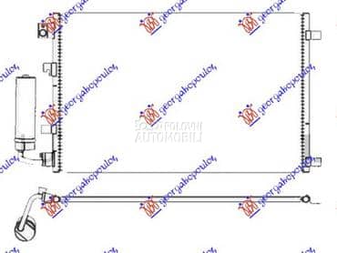 HLADNJAK KLIME 1.6 16V BENZIN za Nissan Qashqai od 2010. do 2013. god.