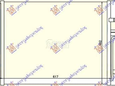 HLADNJAK KLIME za Volvo S80 za 2013. god.