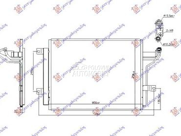 HLADNJAK KLIME za Mazda 3 za 2019. god.