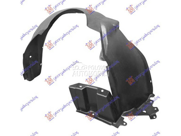 POTKRILO PLASTICNO Levo za Peugeot 108 za 2014. god.