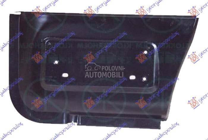 KRAJ ZADNJEG BLATOBRANA Levo