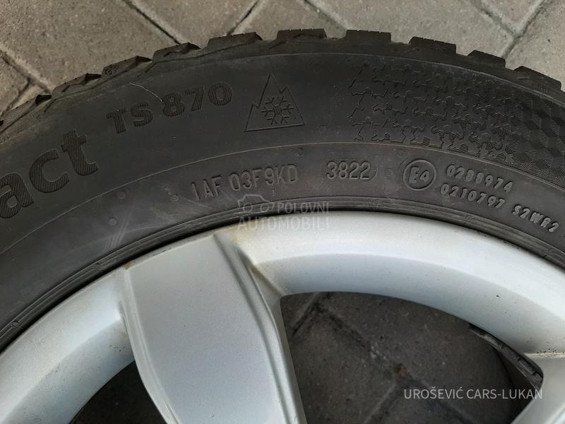 Aluminijumske felne Audi A1, Polo 5x100 15" 