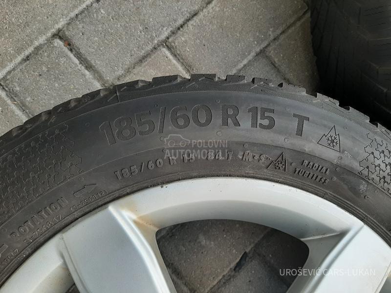 Aluminijumske felne Audi A1, Polo 5x100 15" 