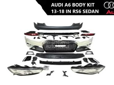 Body kit sedan za Audi A6, RS6 od 2013. do 2018. god.