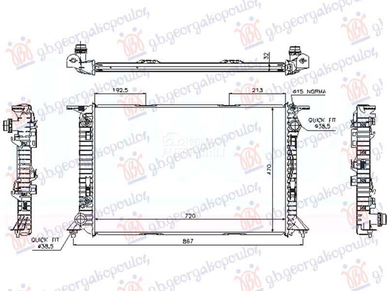 HLADNJAK MOTORA 4.2 BENZIN