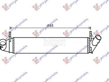 HLADNJAK INTERKULERA 1.5 DCi za Dacia Sandero od 2008. do 2012. god.