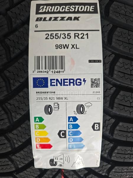 Bridgestone 285/30 R21 Zimska