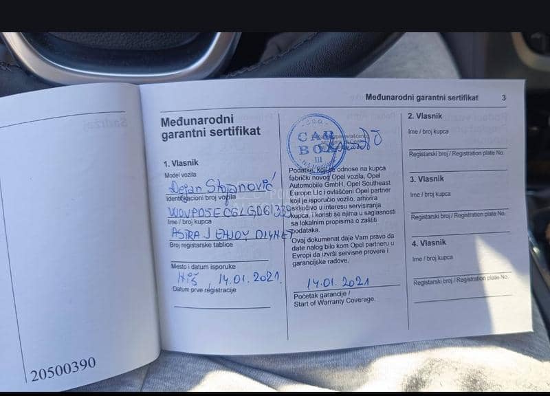 Opel Astra J 1.4 turbo