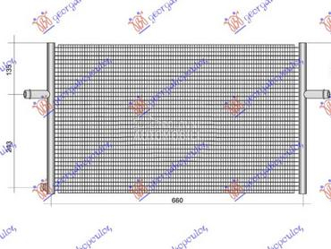 HLADNJAK MOTORA DODATNI 2.0 BE za Mercedes Benz CLA Klasa od 2016. do 2019. god.