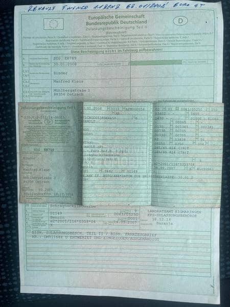 Renault Twingo 1.2 SA TABLICAMA