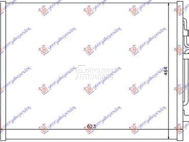 HLADNJAK KLIME za Volvo V60 od 2010. do 2013. god.