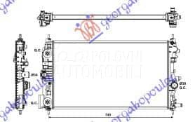 HLADNJAK MOTORA 2.0 CDTi