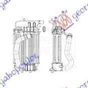 HLADNJAK INTERKULERA 1.4 D4D