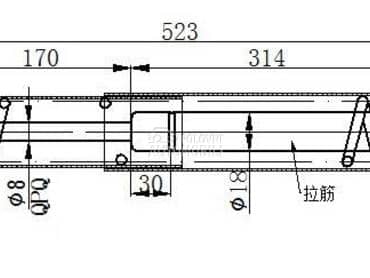 AMORTIZER GEPEK VRATA 710... za BMW X5 od 2010. do 2013. god.