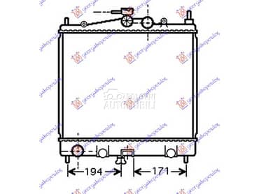 HLADNJAK MOTORA za Renault Modus od 2008. do 2013. god.