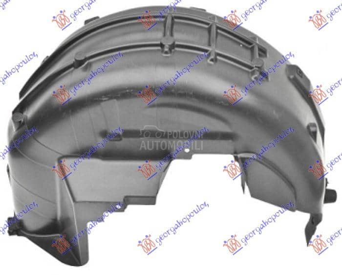ZADNJE POTKRILO PLASTICNO Levo