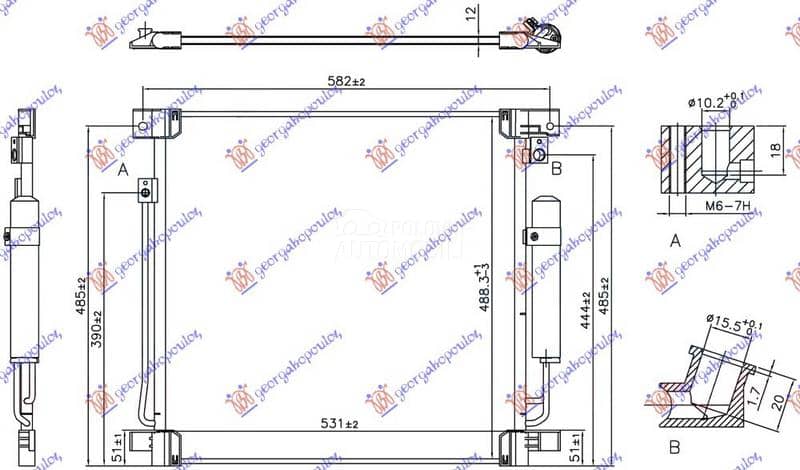 HLADNJAK KLIME ZA SVE MODELE