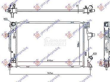 HLADNJAK MOTORA 1.6 MPi BENZIN za Hyundai i30 od 2017. do 2020. god.