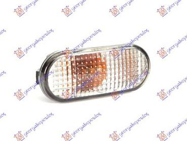 MIGAVAC U KRILU OVALNI BELI za Volkswagen Golf 3 od 1992. do 1998. god.