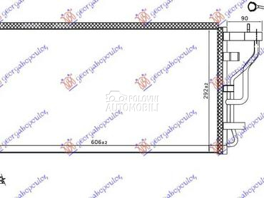 HLADNJAK KLIME 1.0-1.4... za Hyundai i30 od 2017. do 2020. god.