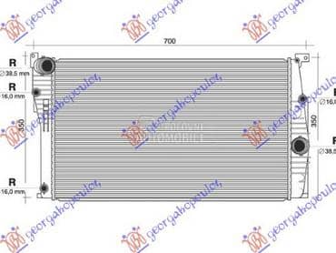 HLADNJAK MOTORA 3.0 DIZEL... za BMW Serija 3 od 2014. do 2018. god.