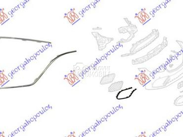 LAJSNA RESETKE PREDNJEG BRANIK za Mercedes Benz S Klasa od 2017. do 2020. god.