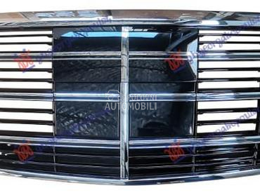 PVC MASKA HROM/CRNA (HROM OKVI za Mercedes Benz S Klasa od 2020. do 2025. god.