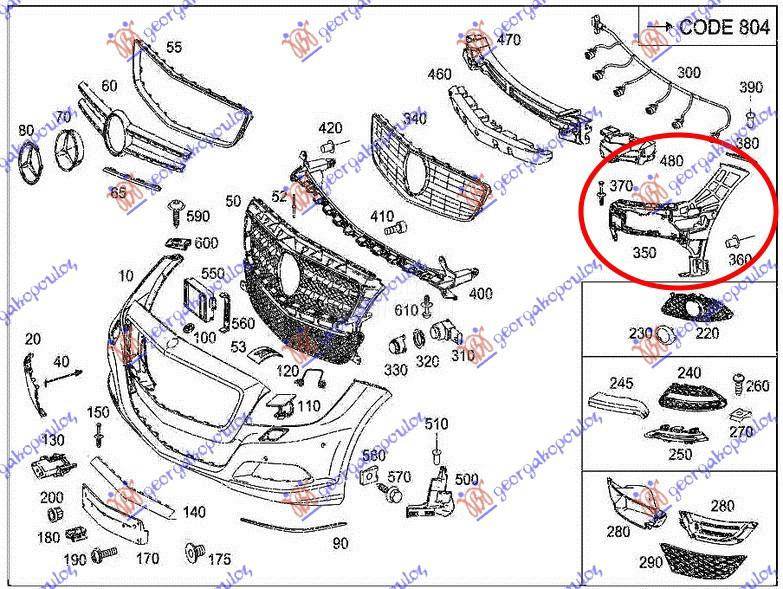 NOSAC PREDNJEG BRANIKA BOCNI P