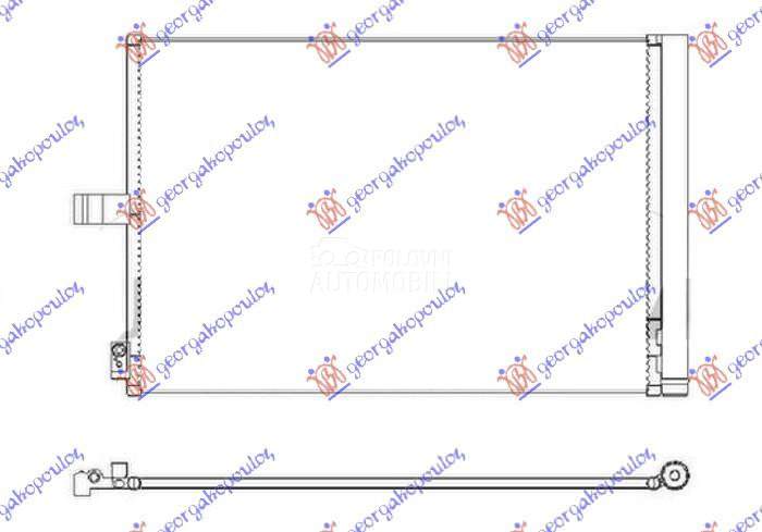 HLADNJAK KLIME 2.2/3.0 DIZEL (