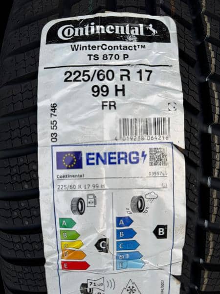 Continental 225/60 R17 Zimska